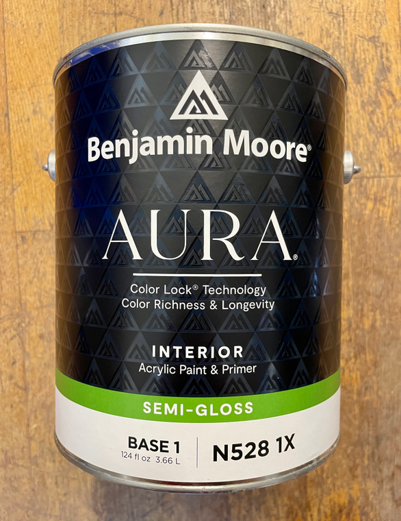Benjamin Moore Aura® Semi-Gloss Interior Paint Gallon