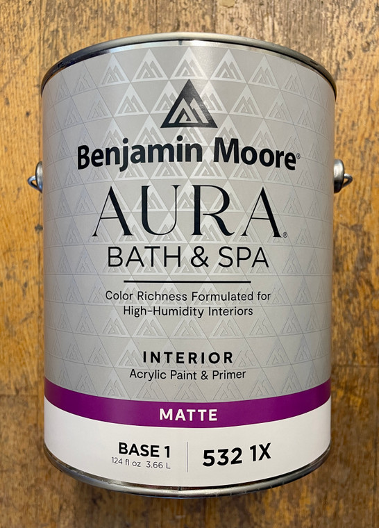 Benjamin Moore Aura® Bath & Spa Matte Interior Paint Gallon