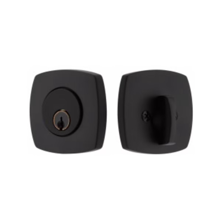Customizable Urban Modern Deadbolt With Choice Backset