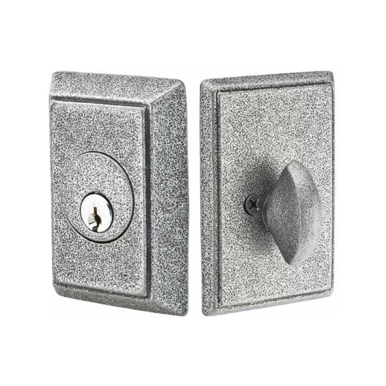 Customizable Wrought Steel #3 Deadbolt With Choice Backset