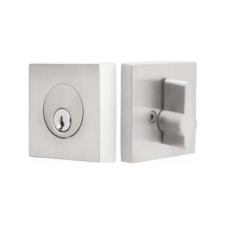 Customizable Stainless Steel Square Deadbolt With Choice Backset