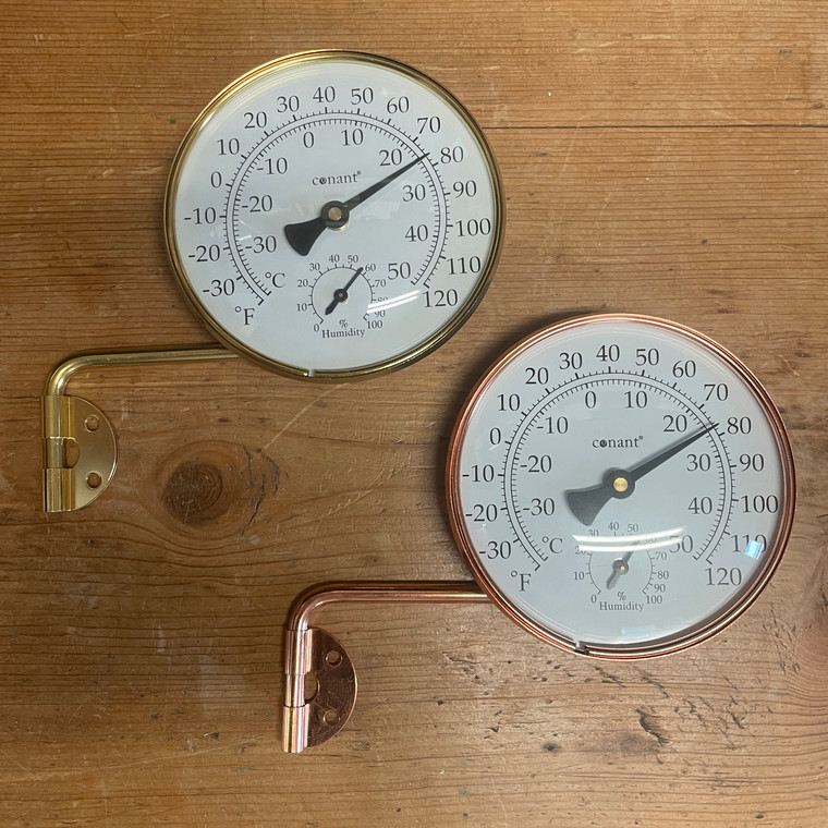 Vermont Dial Combination Thermometer & Hygrometer