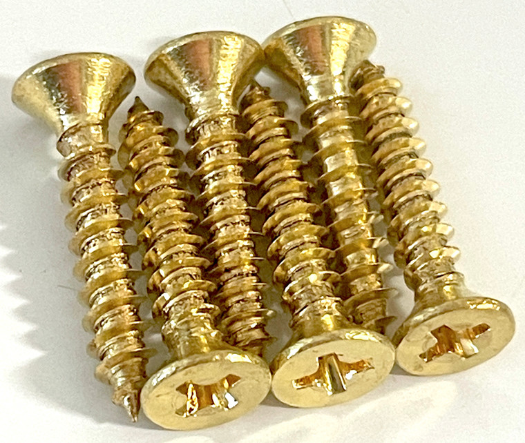 Deltana Solid Brass Hinge Screw For Cabinet Hinges And 2" x 1.5" And 2.5" x 2" Olive Knuckle Hinges