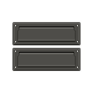 8-7/8" x 2-7/8" Mail Slot With Double Flap