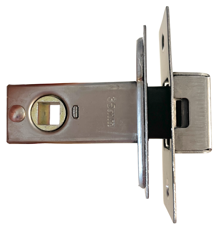 Extra Short 1-3/8" Backset Magnetic Tubular Latch For Use With Passage Levers