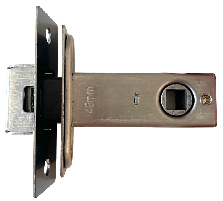 Extra Short 1-3/4" Backset Magnetic Tubular Latch For Use With Passage Sets