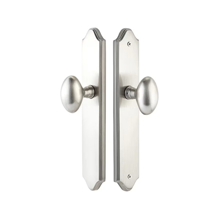 Customizable Stretto Brass Concord 2" x 10-1/2" Handle Set With 1-3/4", 2-3/8", or 2-3/4" Backset