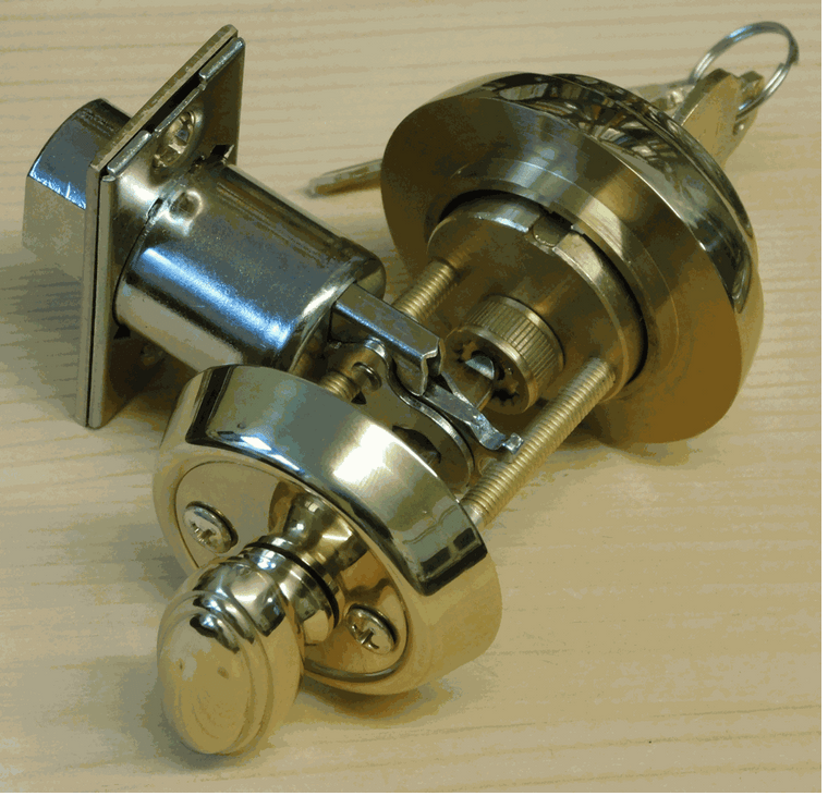 Traditional Small Bore 13/4" Backset Deadbolt