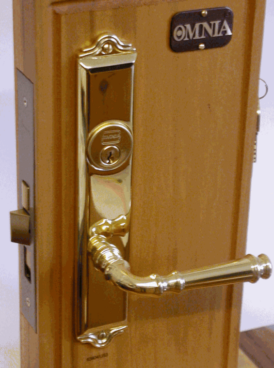 Omnia Narrow Backset Mortise Locks