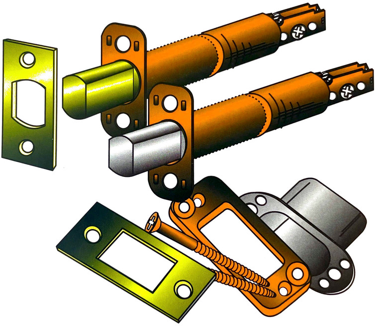 Hardware Backset Custom Backset Deadbolt