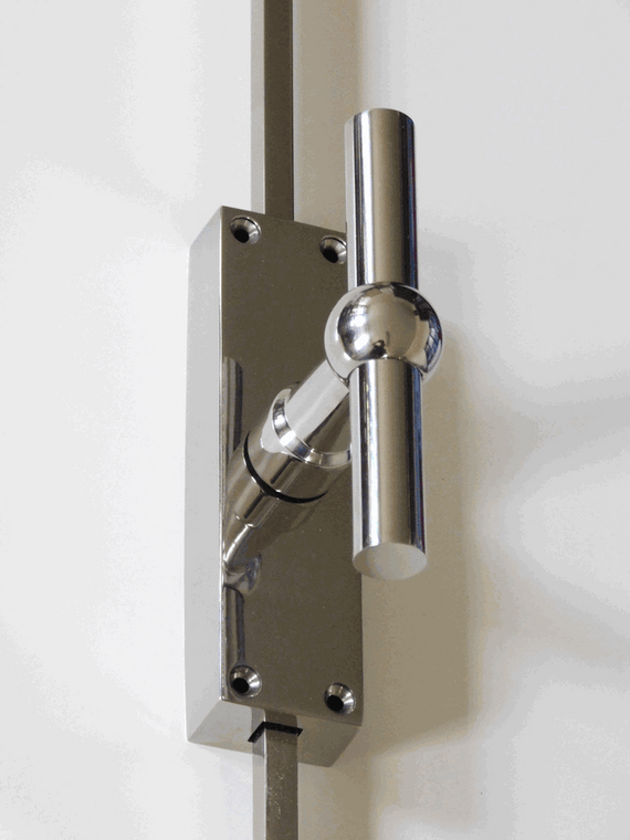 K-FVT Polished Stainless Cremone Bolt