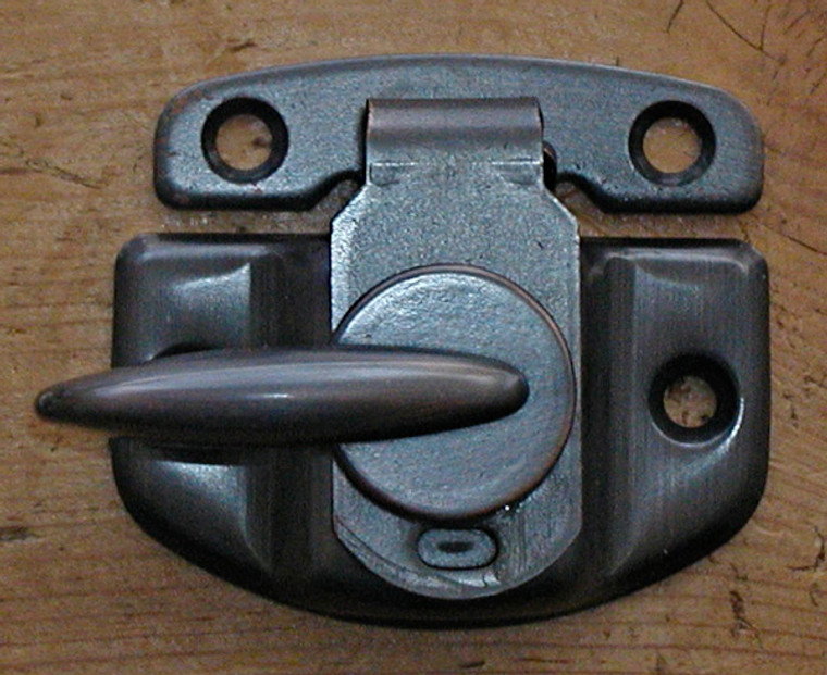 Oil-Rubbed Bronze Finished Steel Draw Tight Sash Lock