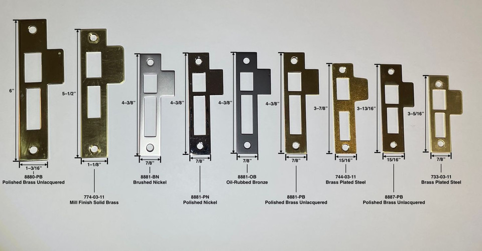 Mortise Lock Strikes
