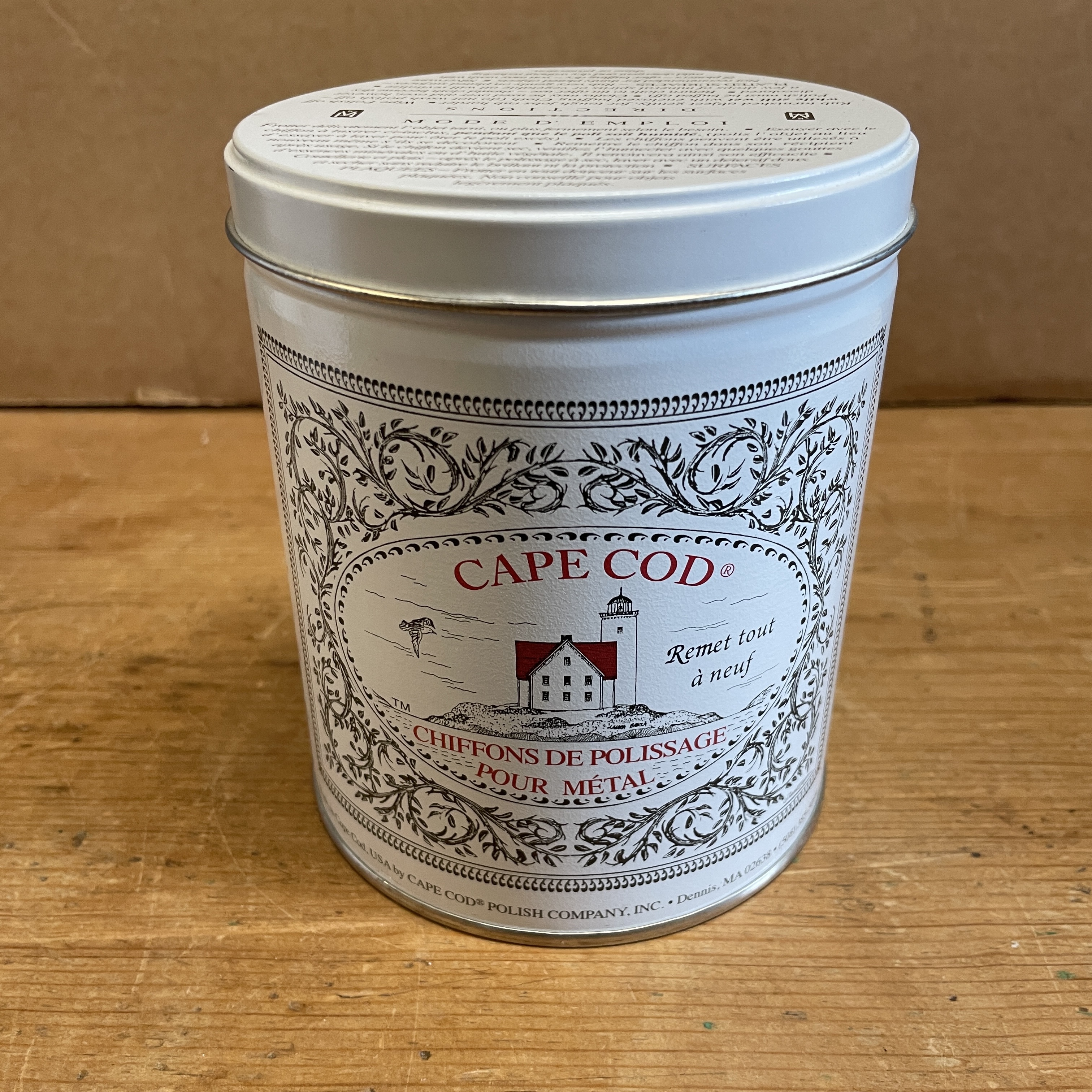 Cape Cod Tin Metal Polishing Kit