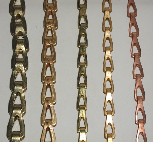 Solid Brass Picture Chain - #1