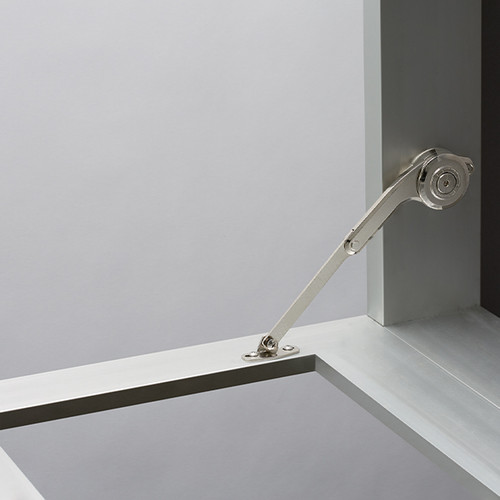 Downward-opening lid