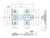 Bar Latch (Knob, Stainless Steel) Schematic (Bar Length = L1)