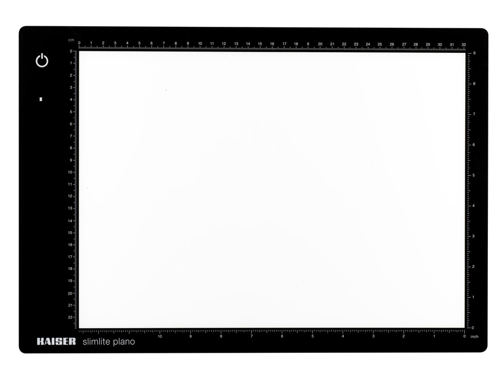 Slimlite Plano 5000K 10.5x15.5" Battery/AC Thin Dimmable LED Lightbox (202454) (Open Box)