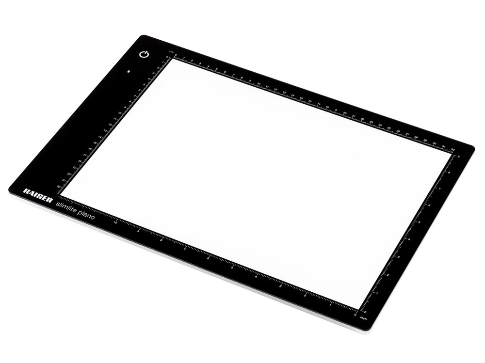 Slimlite Plano 5000K 10.5x15.5" Battery/AC Thin Dimmable LED Lightbox (202454) (Open Box)