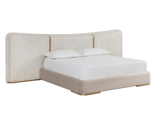 The Clarimond Bed is an interplay of texture and form