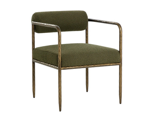 Ajani Dining Armchair Copenhagen Olive