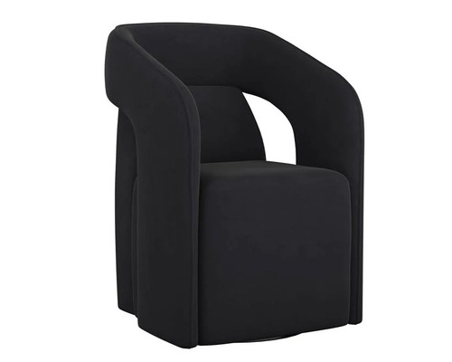 Buy Kendrick Wheeled Dining Armchair in Houston | Dining Room | BeBoldFurniture