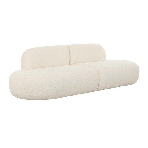 Broohah Cream Boucle Sofa | BeBoldFurniture