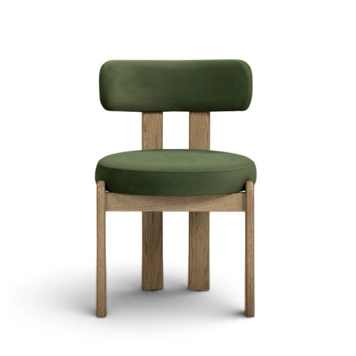 Odessa Green Performance Velvet Dining Chair