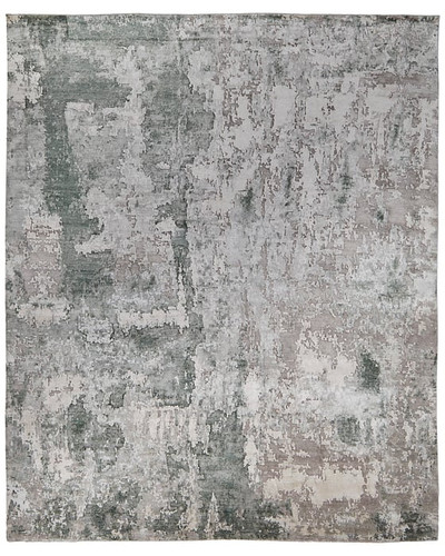 69DUF Ivory/Green Rug | BeBoldFurniture