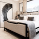 Graham Bed Onyx Oak - Be Bold Furniture