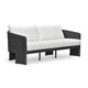Alexa 80" Rattan Performance Fabric Outdoor Sofa