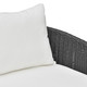 Alexa 80" Rattan Performance Fabric Outdoor Sofa