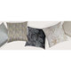 Grated Gunmetal Cushion | BeBoldFurniture