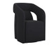Buy Kendrick Wheeled Dining Armchair in Houston | Dining Room | BeBoldFurniture