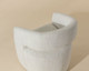 Lloret Wheeled Dining Armchair Merino Pearl