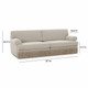 Yvette Cream Boucle Modular Sofa | BeBoldFurniture