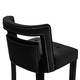 Hart Black Velvet Bar Stool | BeBoldFurniture