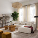 Hangover Cream Boucle 4-Piece Modular Sectional | BeBoldFurniture