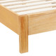 Grappa Natural Wood & Rattan Bed | BeBoldFurniture