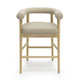 Spara Taupe Performance Vegan Leather Counter Stool | BeBoldFurniture