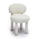 Manu Cream Performance Boucle Side Chair | BeBoldFurniture