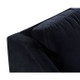 Milan Black Velvet Sofa - Be Bold Furniture