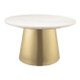 Bleeker Marble Coffee Table - Be Bold Furniture