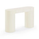 Mira Cream High Gloss Console Table | BeBoldFurniture