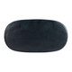 Elika Black Faux Plaster Oval Dining Table | BeBoldFurniture