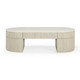 Bella Cream Large Storage Coffee Table | BeBoldFurniture