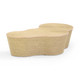 Slab Natural Seagrass Coffee Table | BeBoldFurniture