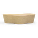 Slab Natural Seagrass Coffee Table | BeBoldFurniture