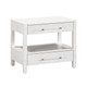 Brandyss White Burl Nightstand | BeBoldFurniture