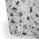 Slab Black & White Riverbed Terrazzo Side Table | BeBoldFurniture